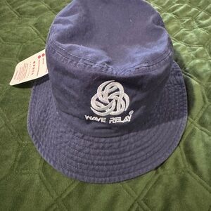 Wave Relay Navy Bucket Hat